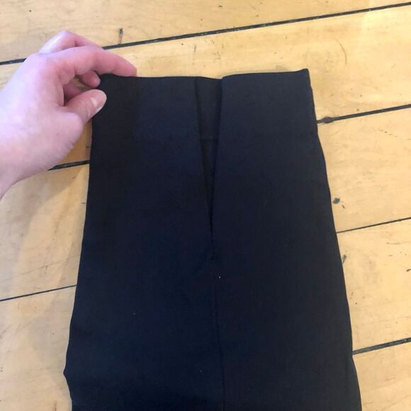 Everlane | NWOT Back-Slit Work Pants Black Size 16 - Picture 8 of 8